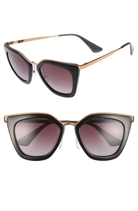 prada cat eye sunglasses gold|Prada cat eye sunglasses polarized.